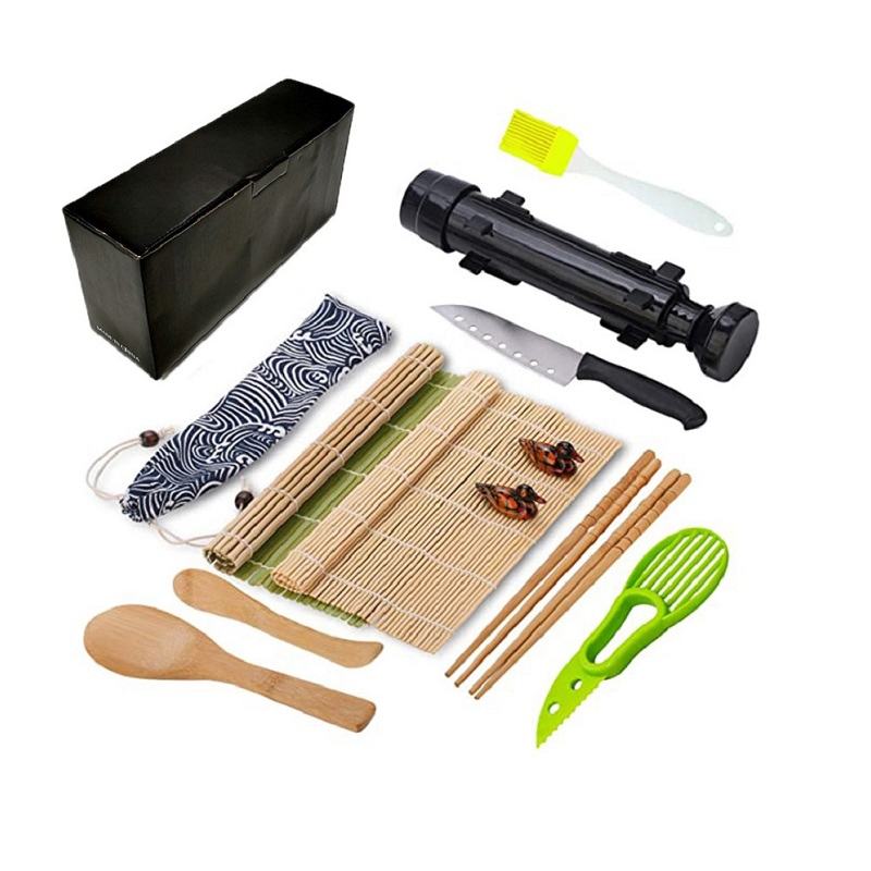 10PCS 12PCS Sushi Making Set Rice Ball Maker Sushi Making Kit for Beginners