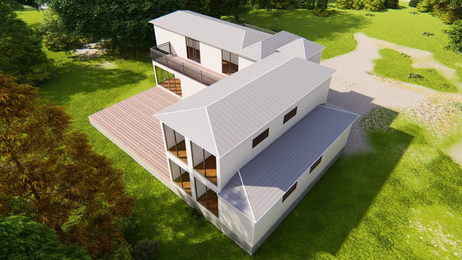 Luxury Modern and Beautiful Comfortable Customizable Prefab Prefabricated Container House /Villa/Casa with Smart Home Features