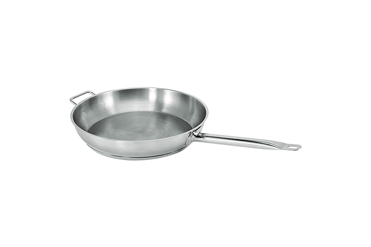 Hotel Kitchen Fast Food with Handle Stainless Steel Fry Pan