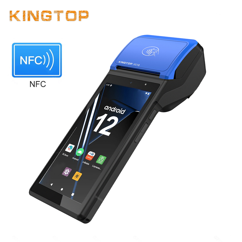 Type C Support Network Kingtop Industrial Barcode Scanner Smart POS