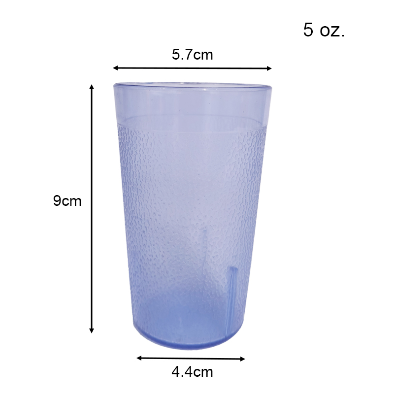 Custom Drinkware Plastic Water Stackable Tumblers Drinking Cup