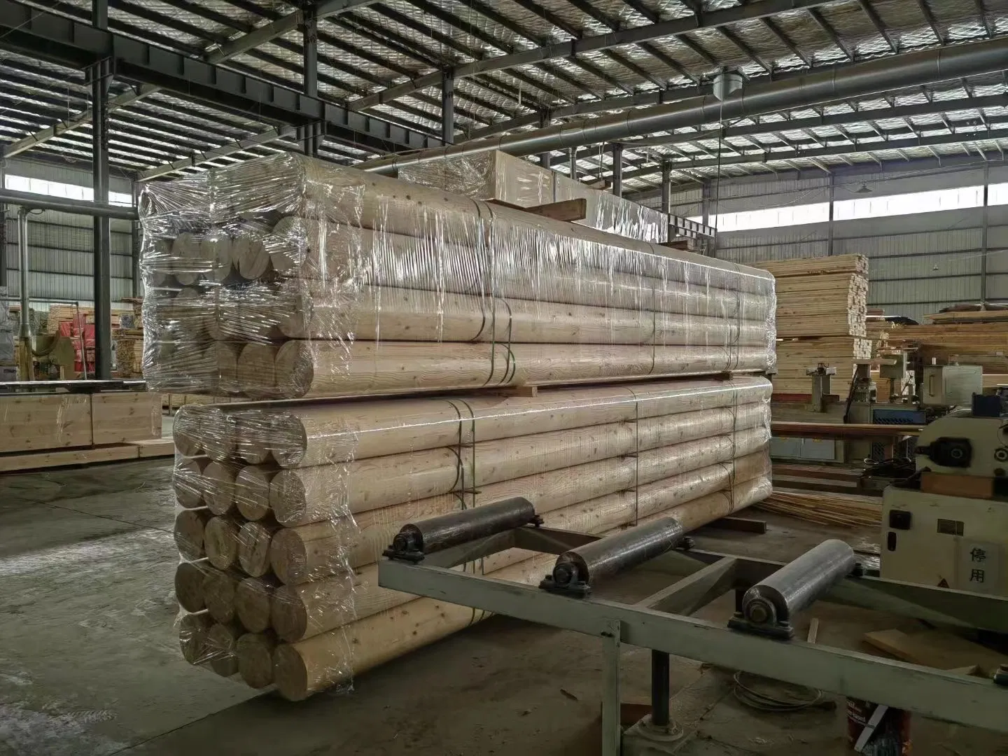 Beam Column Building Material Wooden