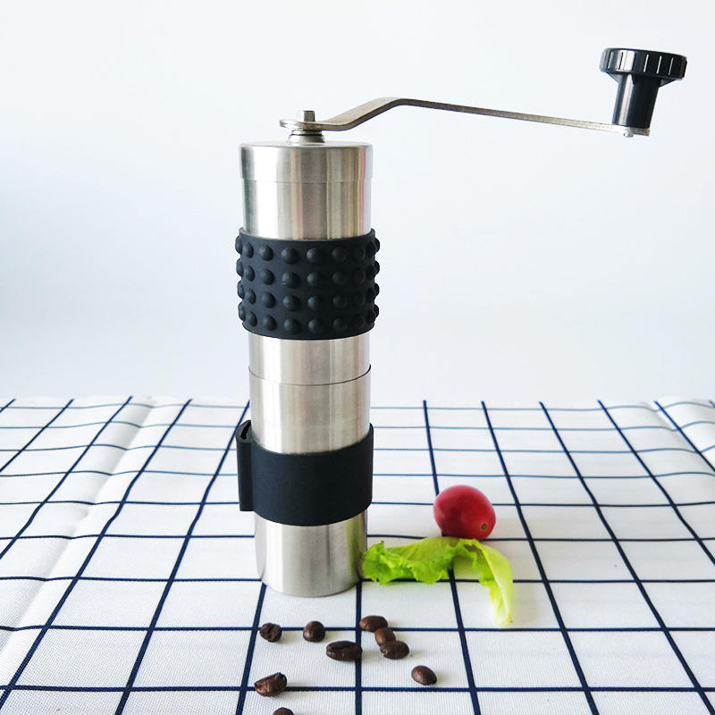 Portable Hand Coffee Grinder Stainless Steel Manual Burr Coffee Bean Grinder