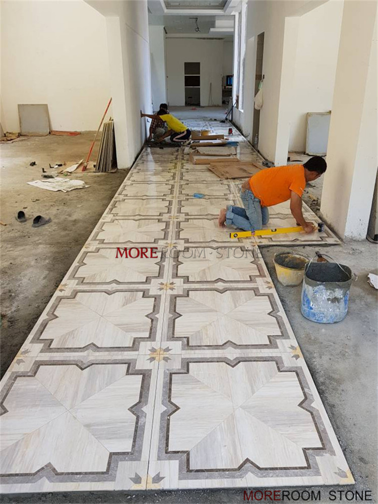 Керамогранитная плитка Volakas White 800x800 мм