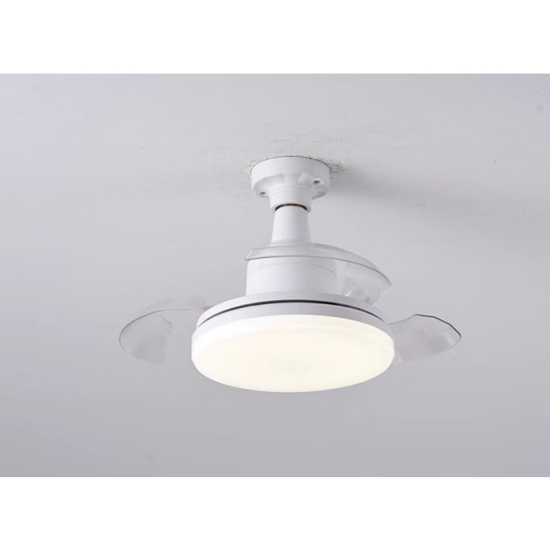 Ceiling Fan Light with 3 Adjustable Lighting Modes Suitable for Small Apartment
