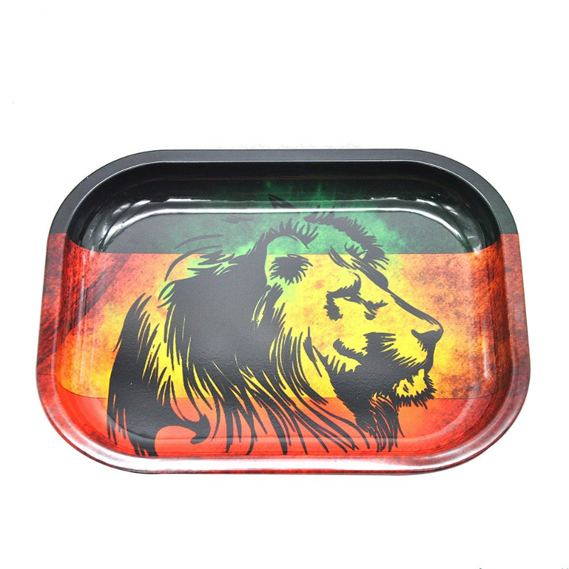 2021 New Metal Tray Tobacco Rolling Tray Smoking Accessories
