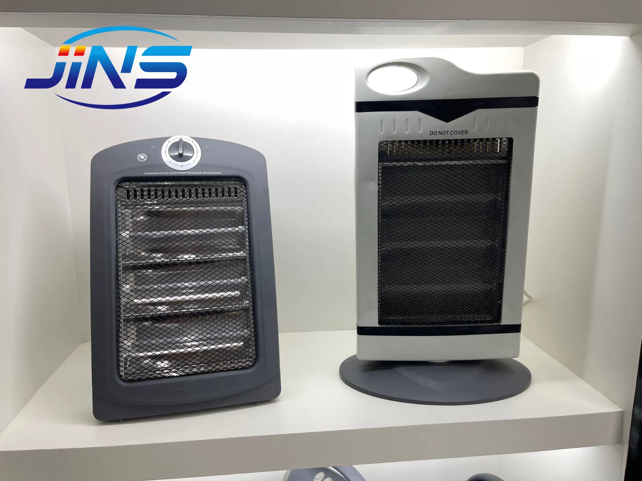 1200W Low Noise Bladeless Fireless Warm Air Thermotolerant Quartz Tube Halogen Heater Infrared Heater