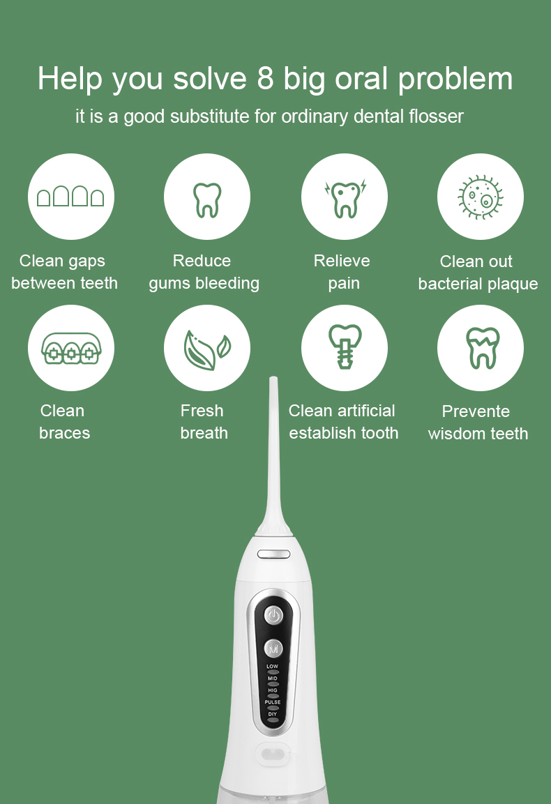 2023 Advanced Water Flosser with Customized Logo