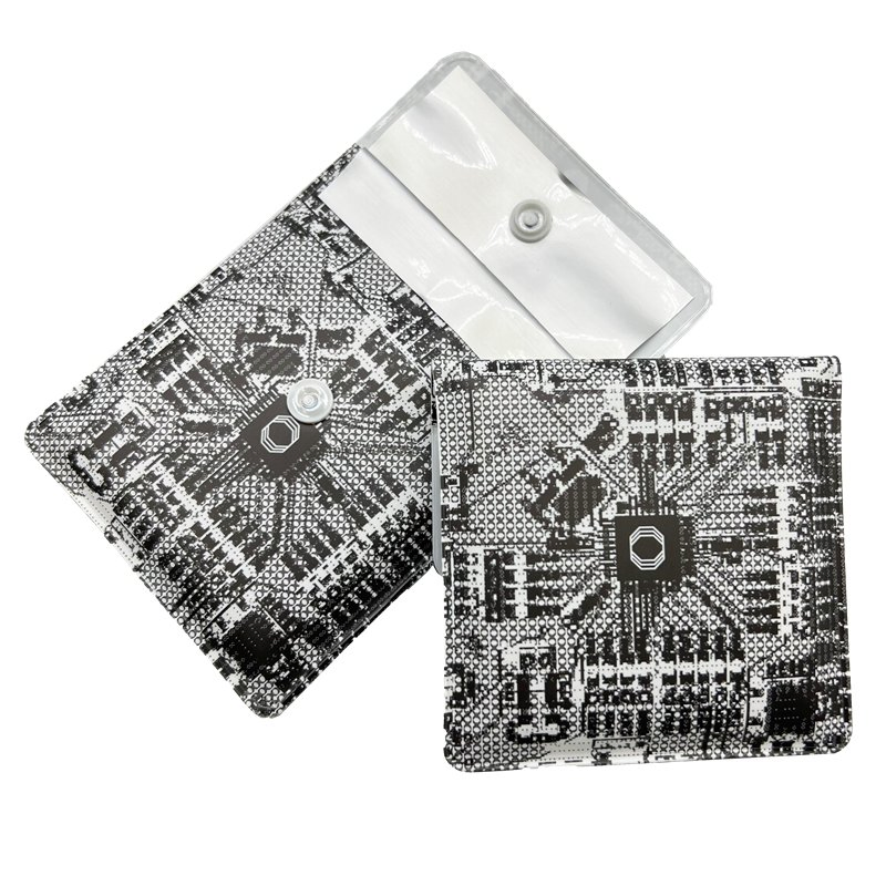 New Design Portable Pocket Ashtray Bag Pouch Custom Printed Logo Ash Bag
