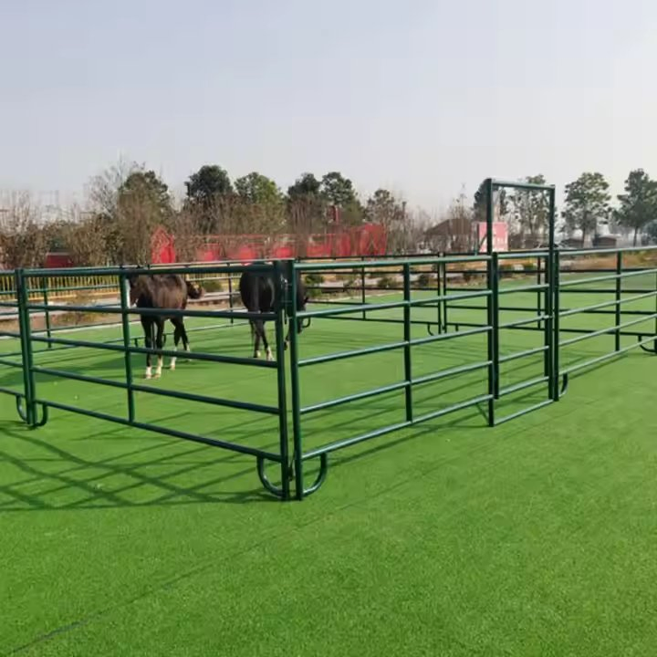 Durable Corten Steel Yard Panel for Livestock Safety Solutions