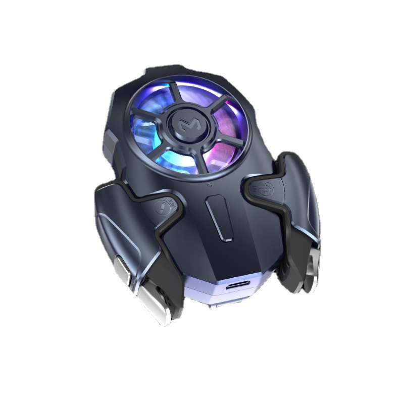 Wholesale 2 in 1 Multi-Function Mobile Phone Game Controller Trigger Button with Cooling Fan