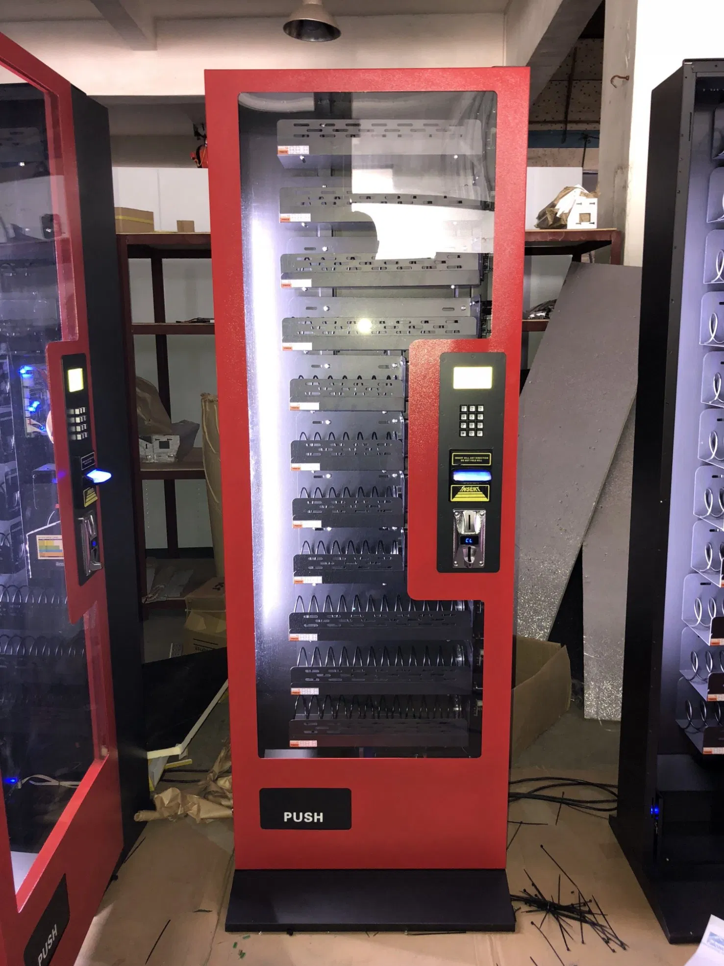 Small Wall Mounted Snack Mini Cigarette Price Medicine Condom Customized Vending Machine