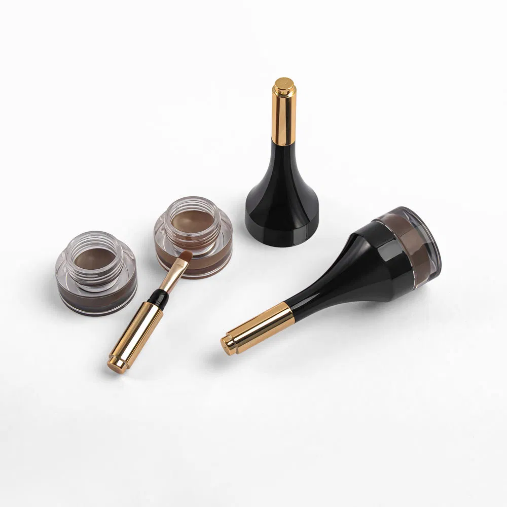 Waterproof Vegan Eyebrow Gel for Custom Brow Enhancers Eyebrow Pomade with Brush