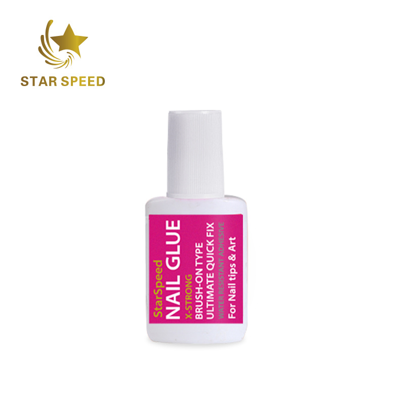 Clear Color 15g Fast Dry Ethyl Cyanoacrylate PMMA Glue Nail Tips Glue for Press on Nails