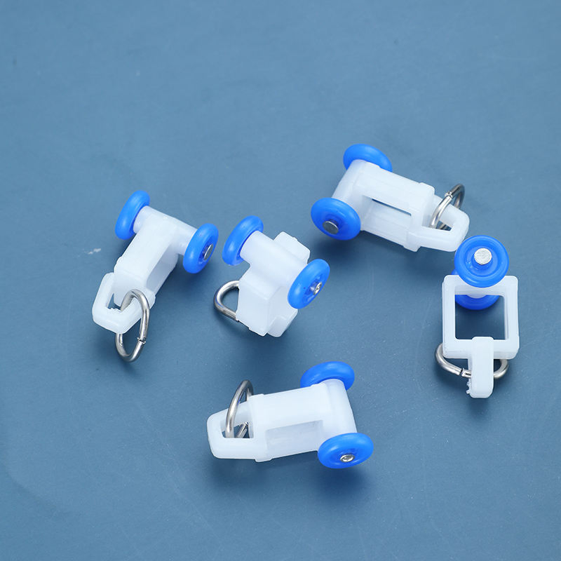 Motorized Slide Curtain Rails Curtain Factory Directly Supply Simple Style Fold Curtain Track Pulley