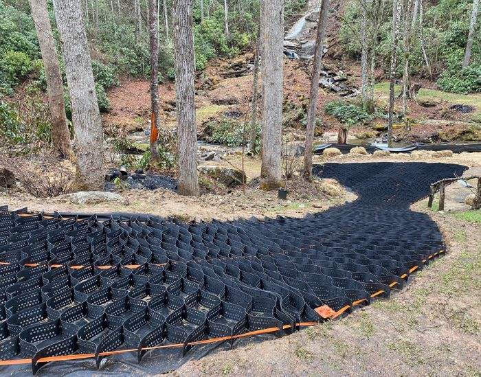 Durable HDPE Geocell for Road Construction and Ground Stabilization