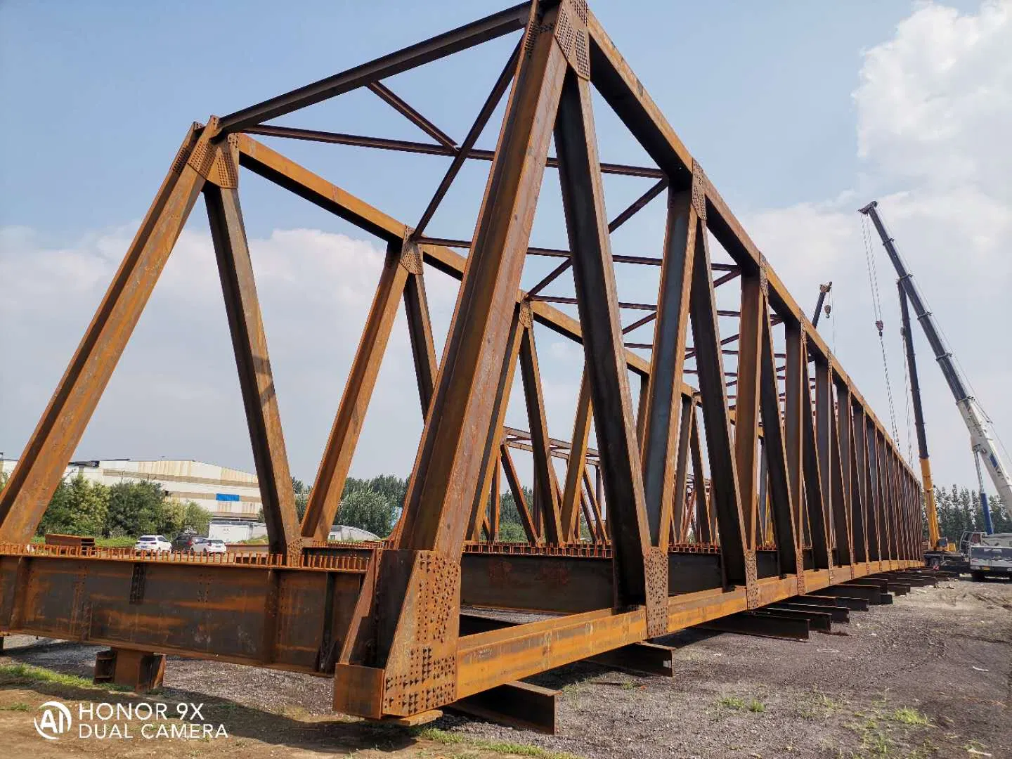 Steel Structure Prefab Truss Road Bridge/Railway Bridge/Steel Box Girder Bridge/