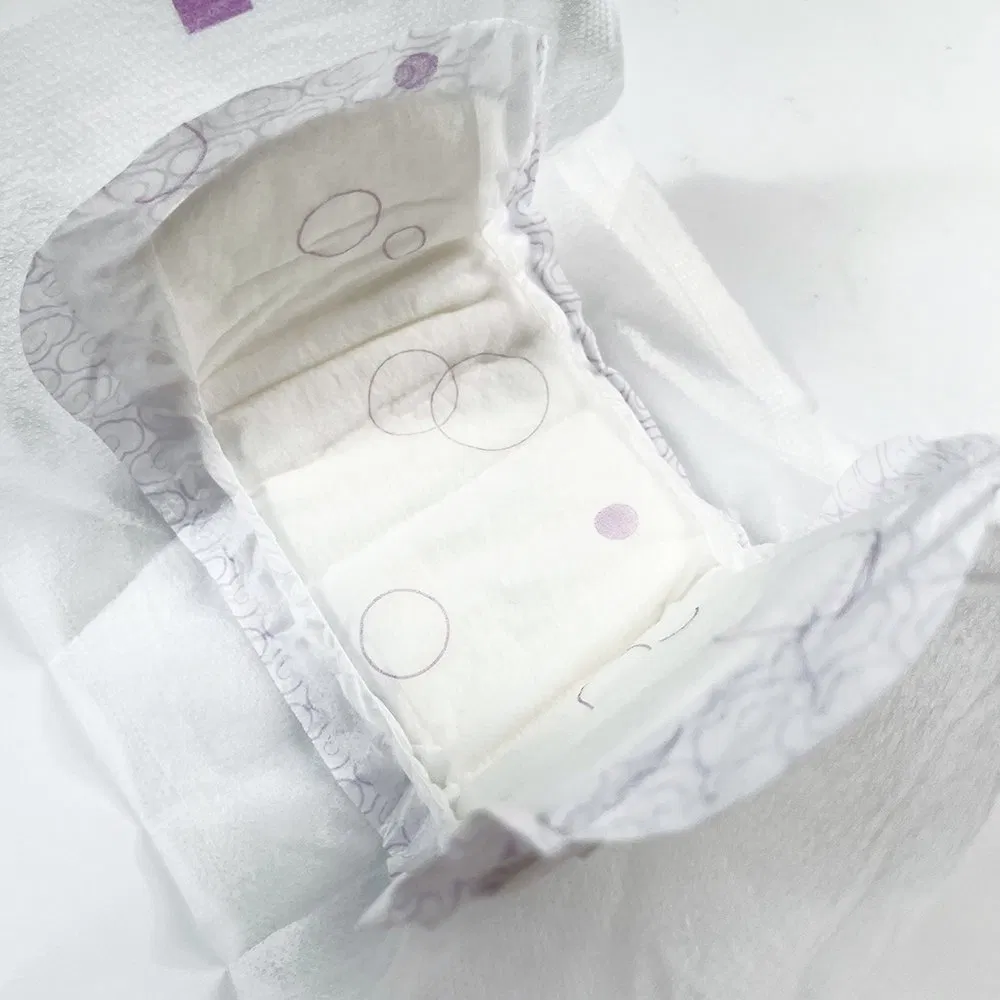 OEM Customized Private Label Cotton Soft High Absorbency Feminine Care Women Menstrual Sanitary Napkins / Sanitary Pads / Lady Pads with Leak Guard