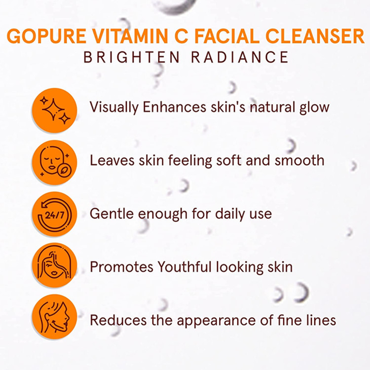 Radiant Glow Vitamin C Cleanser for Youthful Skin