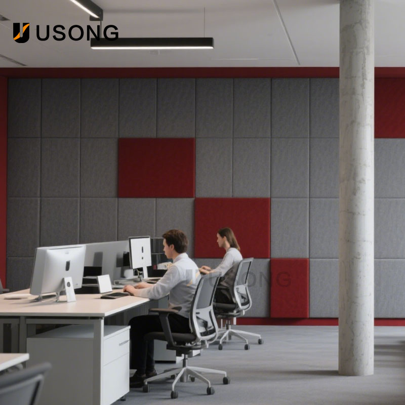 Polyester Fiber Material Soft Wall Panels for Bedroom Background Walls