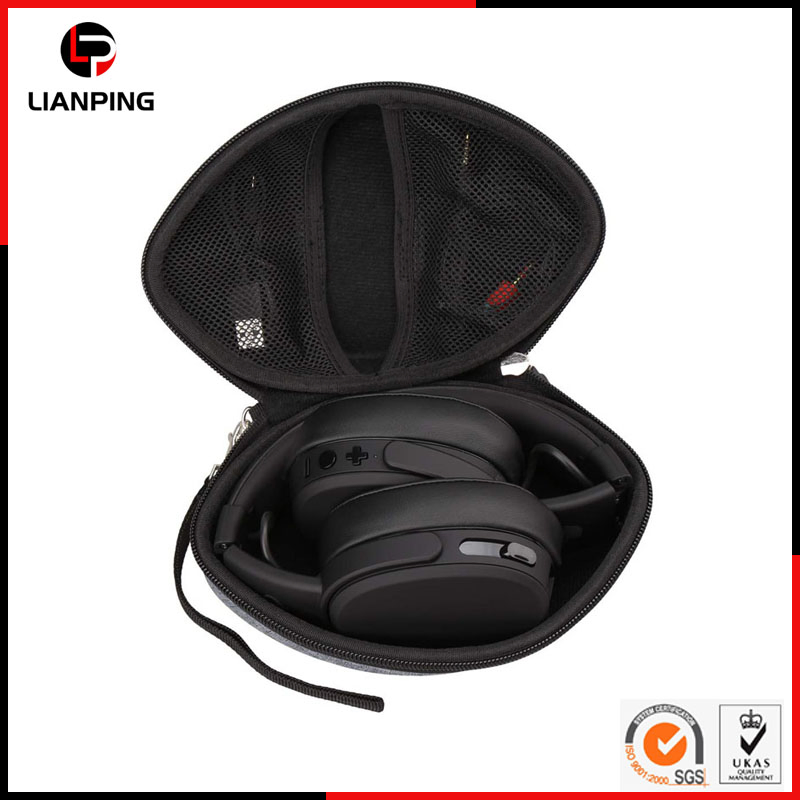 Чехол для наушников EVA ударопрочный с молнией