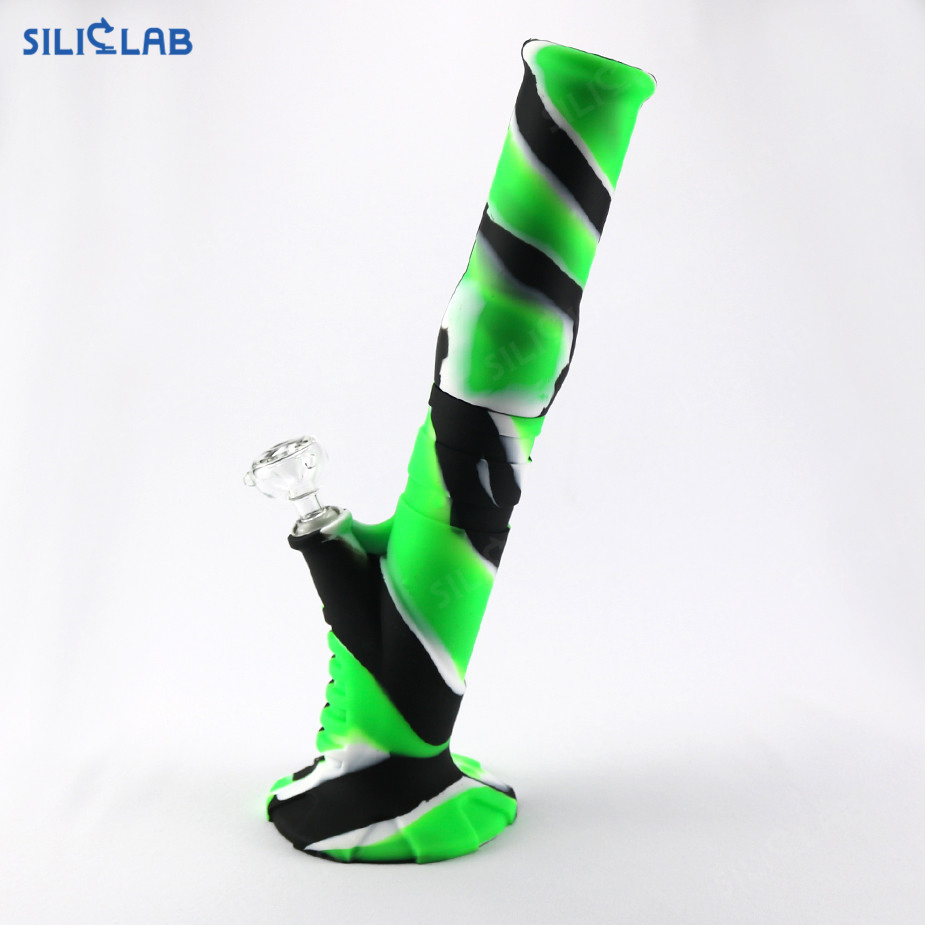 Separable Easy Cleaning Tobacco Smoking Silicone Water Pipe