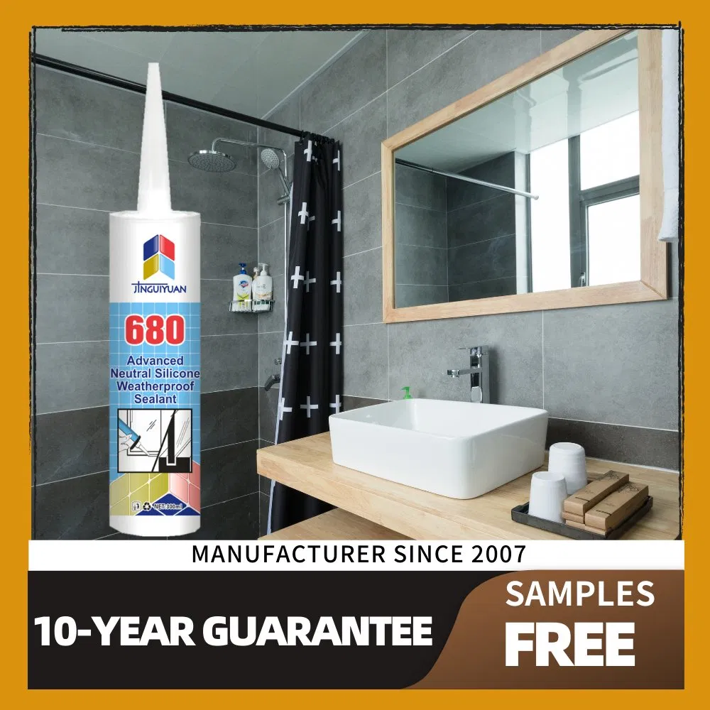 Weatherproof Sealer Kitchen Bathroom Mildewproof Silicon Sealant Construction Adhesive