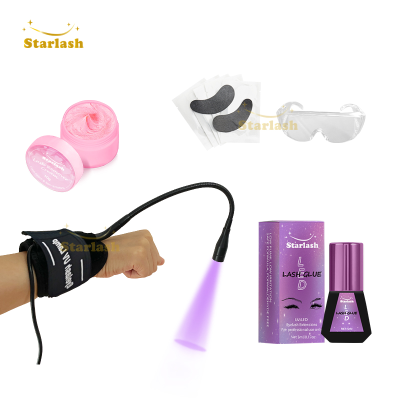 UV Lash Light Nail Light Wimpern Mit Pedale Beam Light UV Lash System