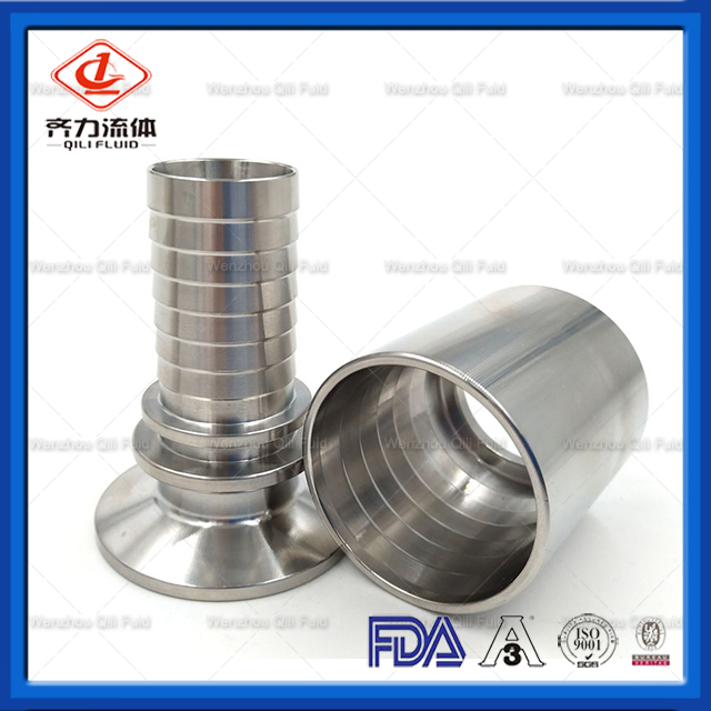 Sanitary Hydraulic Fittings Hose Adapter, Male & Female Nipple