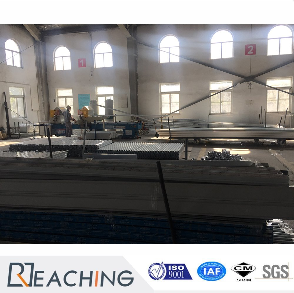 High Efficiency Conch Profile Double Glazed UPVC/PVC Door