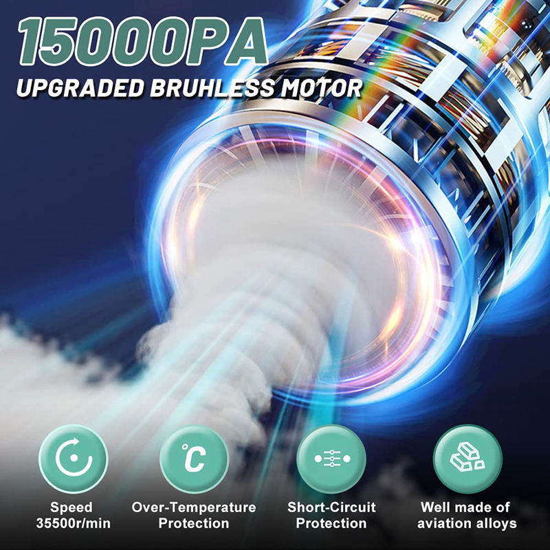 Powerful Car Vacuum Cleaner Wireless