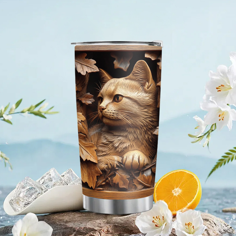 Керамическая кофейная кружка Premium с дизайнерской ручкой