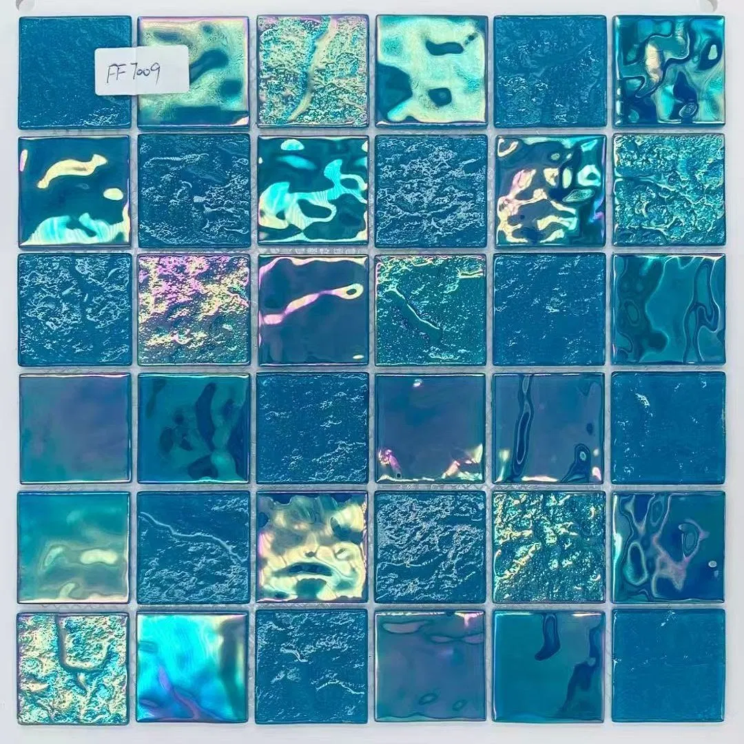 Black and Gold Color/Old Design Classical Glass Mosaic Tile for Bathroom