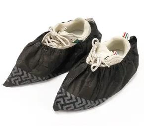 Disposable Protective Medical Hospital Non-Slip Shoe Covers with Elastic