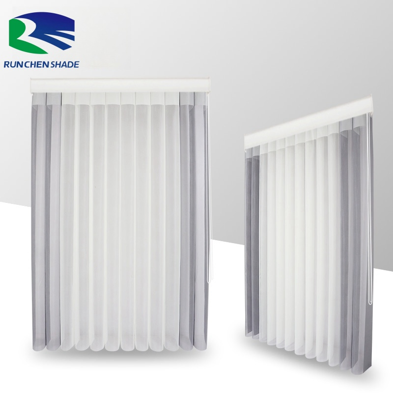 Custom Size Remote Control Labor Saving Motorized Automatic Dream Shade Vertical Blinds