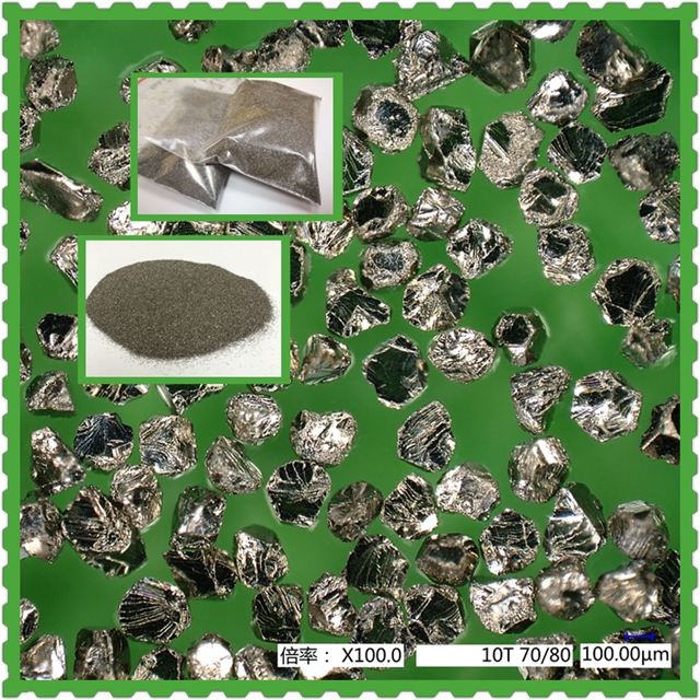Titanium Nickel Coated Synthetic Diamond Powder with Longer Life