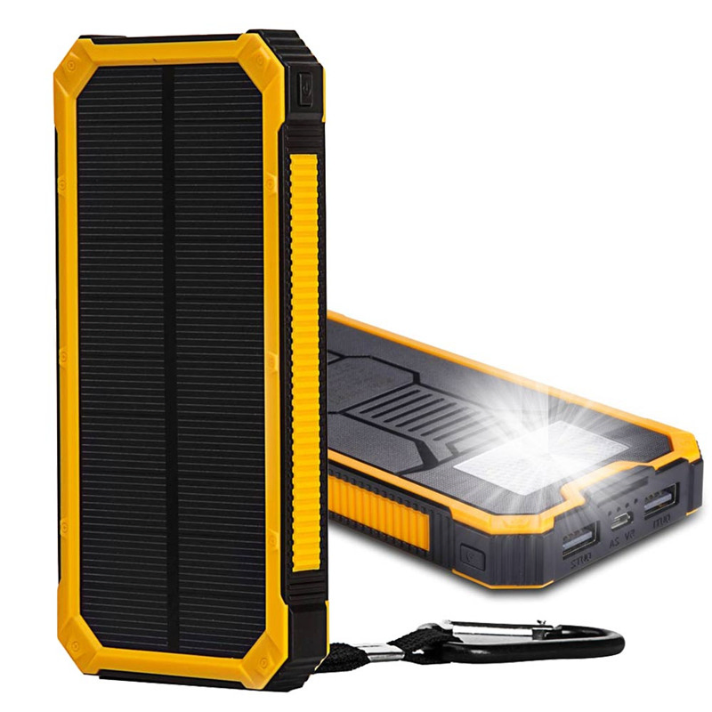 Rt-S4 Portable Outdoor Solar Power Bank Waterproof Charger Powerbank