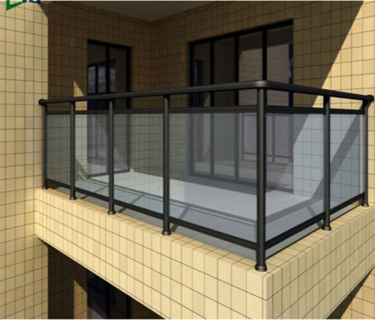 Australia Standard Exterior Decking Aluminum Glass Balustrades