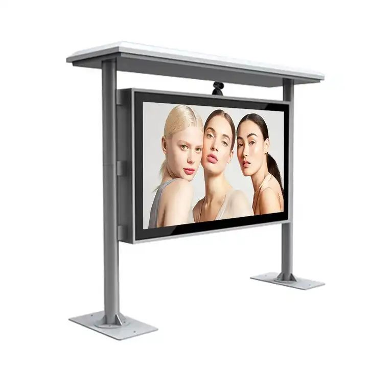 IP65 Waterproof Touch Advertising Screen Displays Outdoor LCD Wall Mount Display