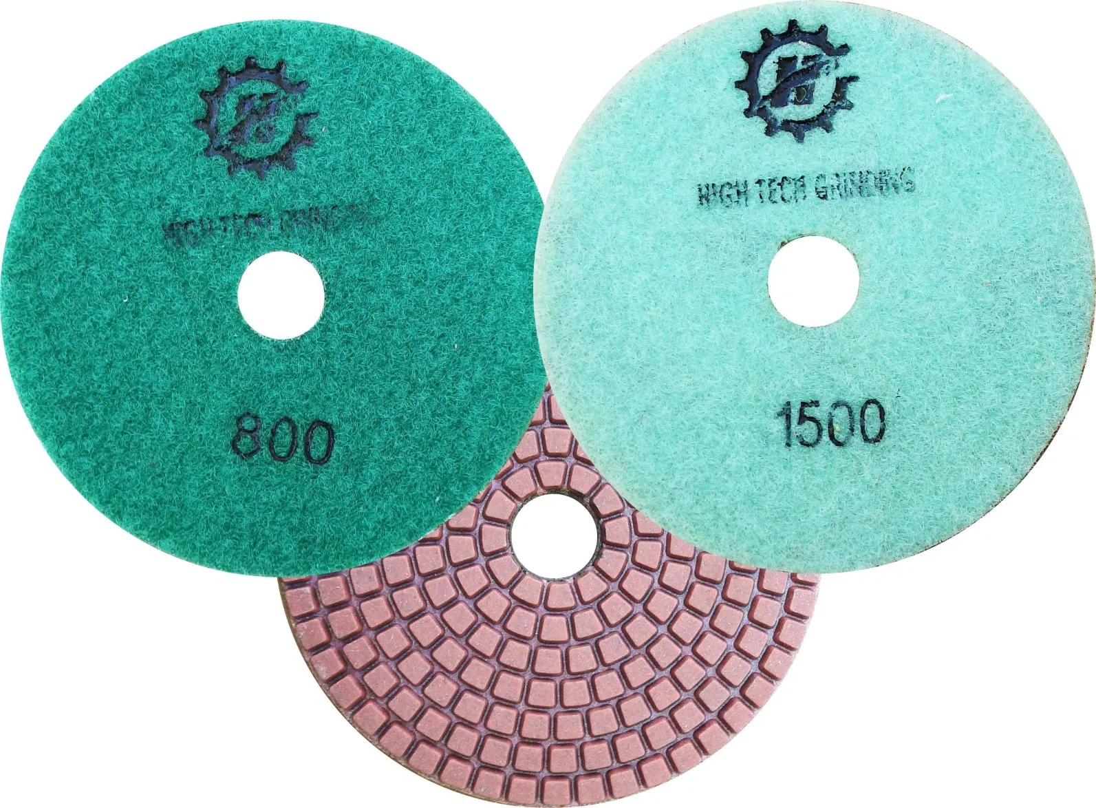 4inch High Quality Concrete Rein Polishing Pads for Concrete