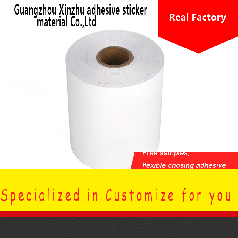 Factory Manufacture Top Coated Semi Gloss Paper Label Materials