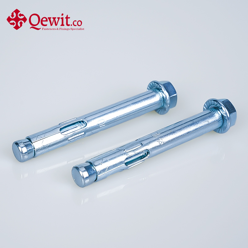 Анкерный болт M10 стальной с гайкой и шайбой