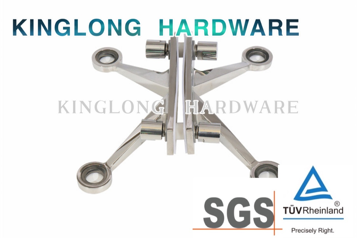 Stainless Steel Glass Hardware 4 Arms 3arms 2arms Curtain Wall Glass Spider