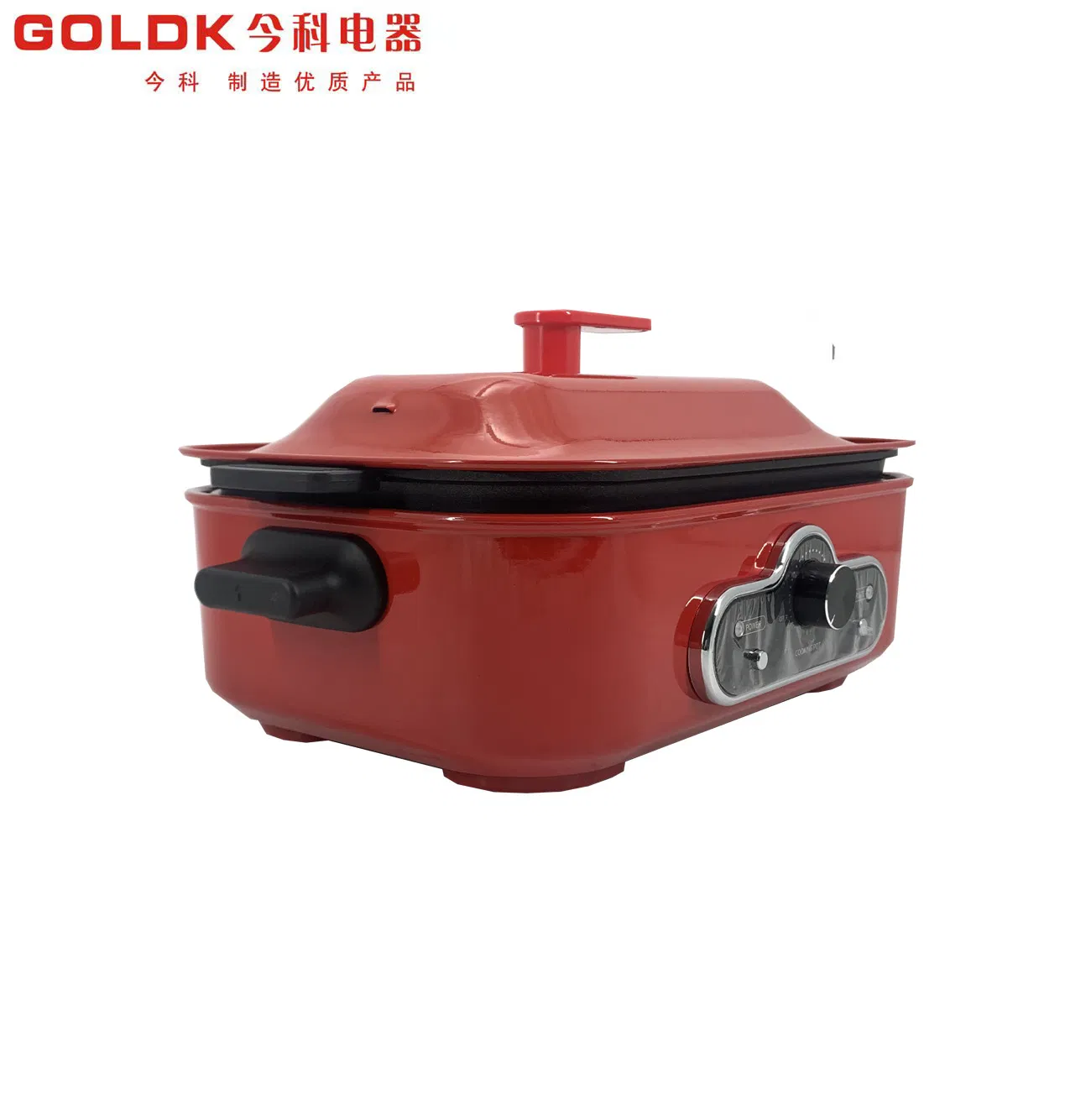 Goldk Ep-001 OEM Factory Household Stainless Steel Large Capacity Multifunctional Electric Cooking Pot
