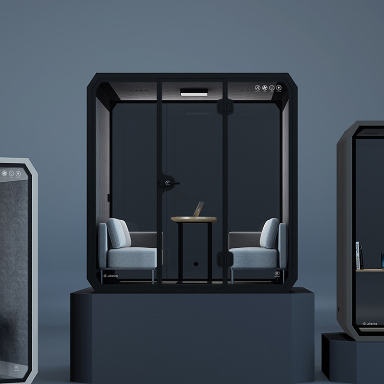 New Office Soundproof Booth Large Meeting Pod Phone Booth Noise Reduction Office Pods