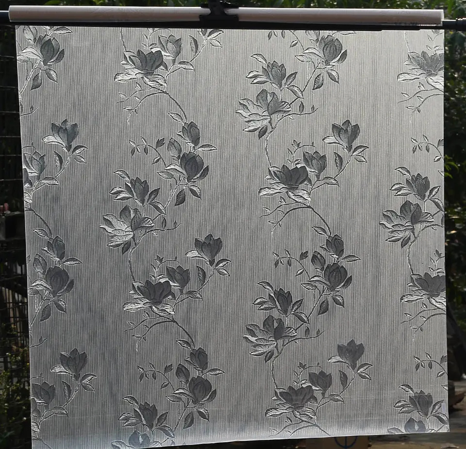 Waterproof Embossed Window Glass Sticker PVC Roll Self Adhesive Vinyl Stickers Frosted Privacy Decoration Window Film Vinyl