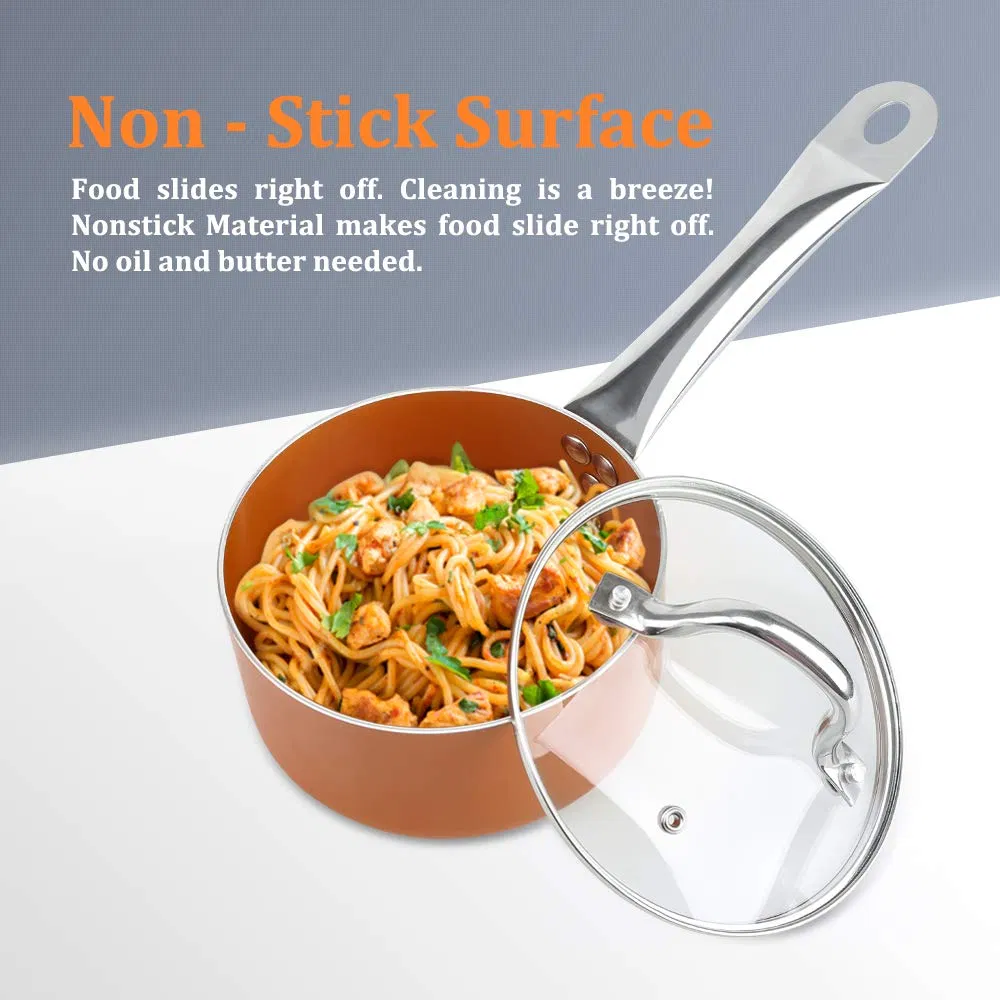 Heavy Duty Copper Cookware Nonstick Pots Copper Nonstick Copper Pot