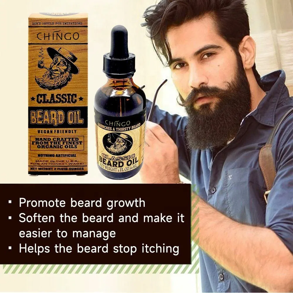 Beard Care Growth Oil Beard Balm Nourishing Moisturizing Anti Itching