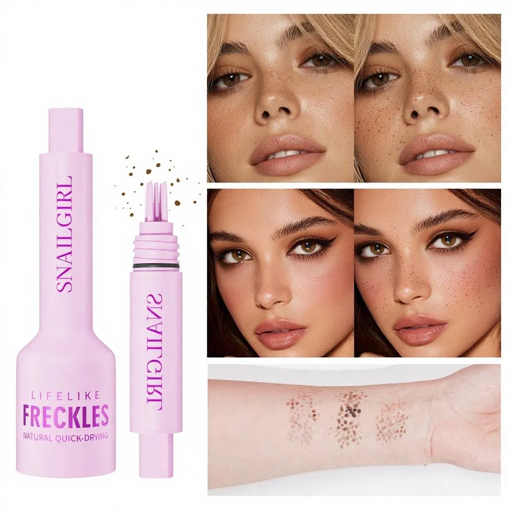 Snallgirl Natural Simulation Seal Freckles Eyeliner Pen Waterproof Sweat-Proof Not Easy Bloom Spot Pen Cross-Border Model M616 Made in China