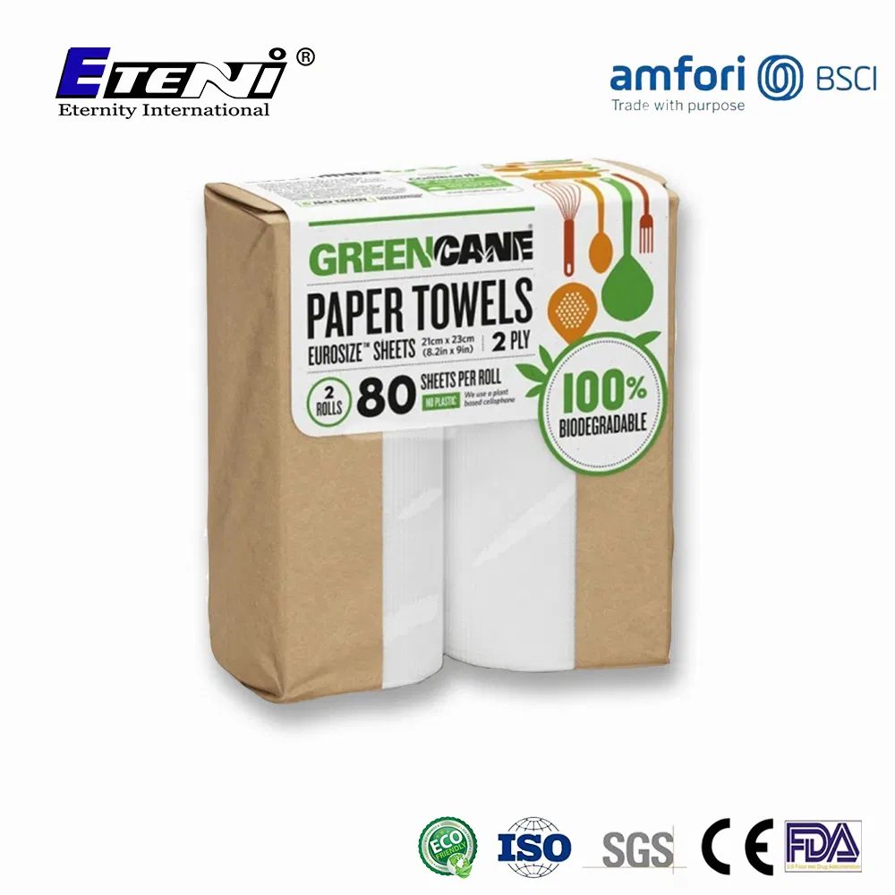 Rich Supplier Eternity Customized Printed Core with Logo Biodegradable Kitchen Paper Towel